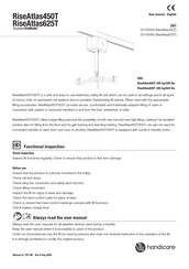 Handicare SystemRoMedic RiseAtlas450T Manuel