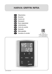 Harvia GRIFFIN INFRA CG170I Instructions D'installation