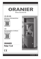 Oranier 5447-42 Manuel D'installation Et D'utilisation