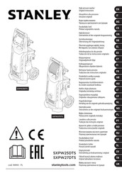 Stanley SXPW27DTS Traduction Des Instructions Originales