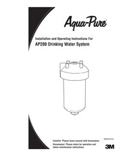 3M Aqua-Pure AP210 Démarrage