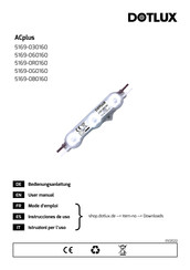 DOTLUX ACplus Mode D'emploi