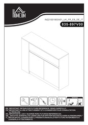 HOMCOM 835-897V00 Mode D'emploi