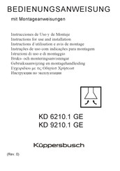 Kuppersbusch KD 6210.1 GE Instructions D'utilisation