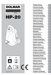 Makita DOLMAR HP-20 Instructions D'emploi