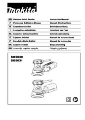 Makita BO5031J Manuel D'instructions