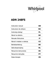 Whirlpool ADN 248FS Mode D'emploi