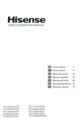 Hisense FC264D4AW2 Manuel D'utilisation