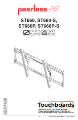 peerless-AV ST660-S Mode D'emploi