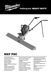 Milwaukee MXF PSC Notice Originale