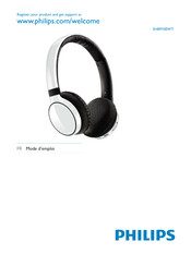 Philips SHB9100WT Mode D'emploi