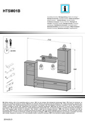 Forte HTSM01B Notice De Montage