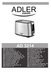 Adler europe AD 3214 Mode D'emploi