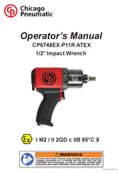 Chicago Pneumatic CP6748EX-P11R ATEX Manuel De L'opérateur