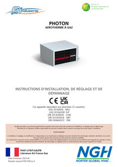 Gaz Industrie PHOTON 35 Instructions D'installation