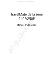 Acer TravelMate 240P Serie Manuel D'utilisation