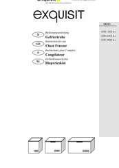 Exquisit GTE 215/2 A+ Instructions Pour L'emploi