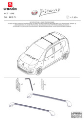Citroen 9416.CL Instructions De Montage