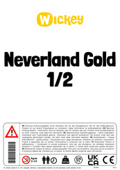 Wickey Neverland Gold 1/2 Mode D'emploi