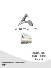 Aircalo AMEC 300 Notice D'installation Et De Maintenance