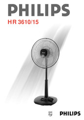 Philips HR3610/15 Mode D'emploi