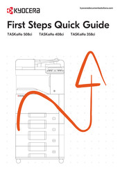 Kyocera TASKalfa 408ci Guide Rapide