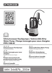 Parkside 344876 2004 Traduction Des Instructions D'origine