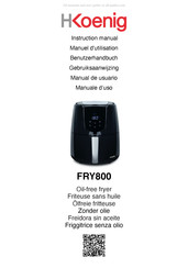 Hkoenig FRY800 Manuel D'utilisation