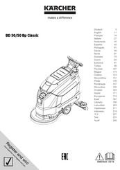 Kärcher BD 50/50 Bp Classic Manuel D'utilisation