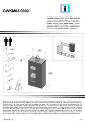 Forte OWKM03-0002 Notice De Montage