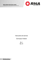 RNA GL 01 Instructions De Service