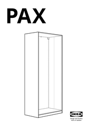 IKEA PAX Mode D'emploi