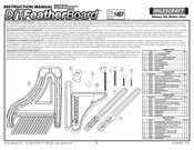 Milescraft D/TFeatherBoard 1407 Mode D'emploi