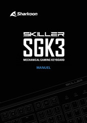 Sharkoon SKILLER SGK3 Manuel