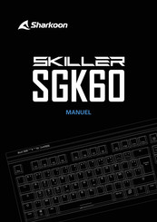 Sharkoon SKILLER SGK60 Manuel