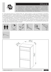 ML MEBLE HYGA 04 Notice De Montage