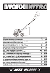 Worx Nitro WG855E.X Notice Originale