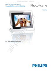 Philips PhotoFrame 7FF2FPAS Manuel D'utilisation