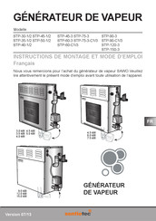 Sentiotec STP-60-3 Instructions De Montage Et Mode D'emploi