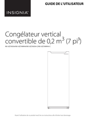 Insignia NS-UZ70WH4 Guide De L'utilisateur