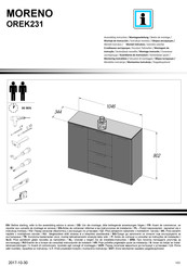 Forte MORENO OREK231 Notice De Montage