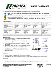 Ribimex 711040 Manuel D'instructions Et D'utilisation