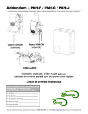 Manaras Opera PAN-J Manuel D'installation Et D'instructions