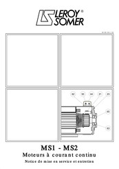 Leroy Somer MS1 Notice De Mise En Service