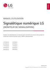 LG 55TR3DK-B Manuel D'utilisation