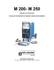 Air Liquide M 200 Manuel D'utilisation