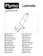 Flymo Lawnrake LCR-3400 Instructions D'origine