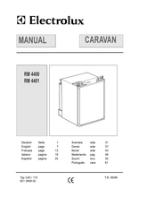 Electrolux RM 4401 Manuel D'utilisation Et D'installation