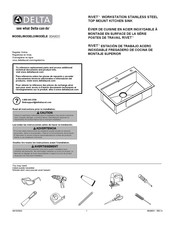 Delta RIVET 95A9031 Manuel D'installation