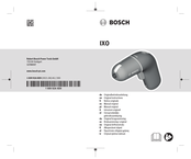 Bosch 06039C7100 Notice Originale